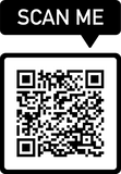QR code with link to the sign up page to the newsletter - Parade Handmade