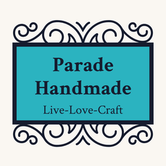 Parade Handmade Logo Including 'Live-Love-Craft'.