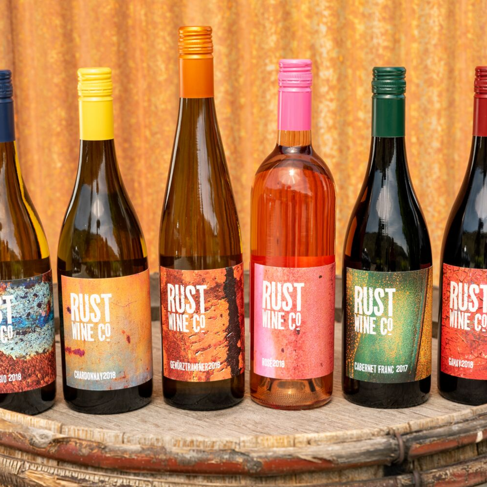 Rust Wine Co. Wine Labels Unique