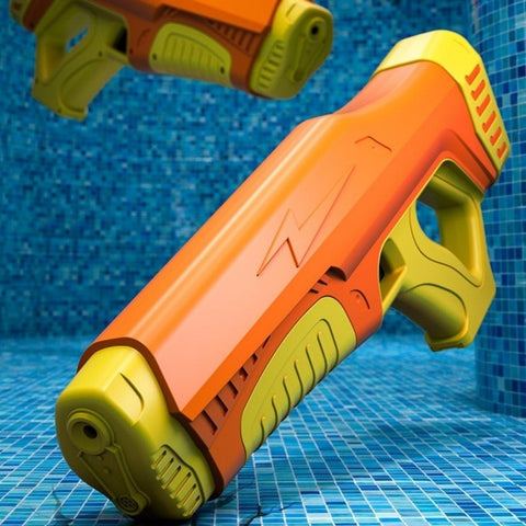 pistolet-eau-electrique-aspirant-orange