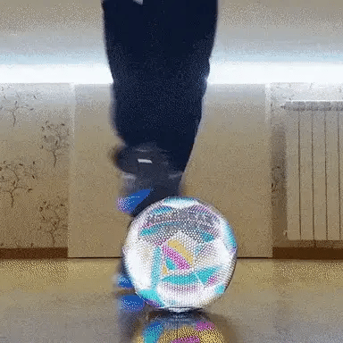 video football ballon reflechissant