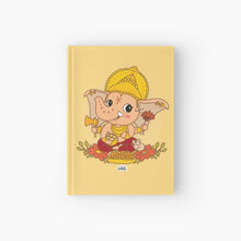 Load image into Gallery viewer, Lord Ganesha Softcover Dot-Grid Journal [Pre-Order]