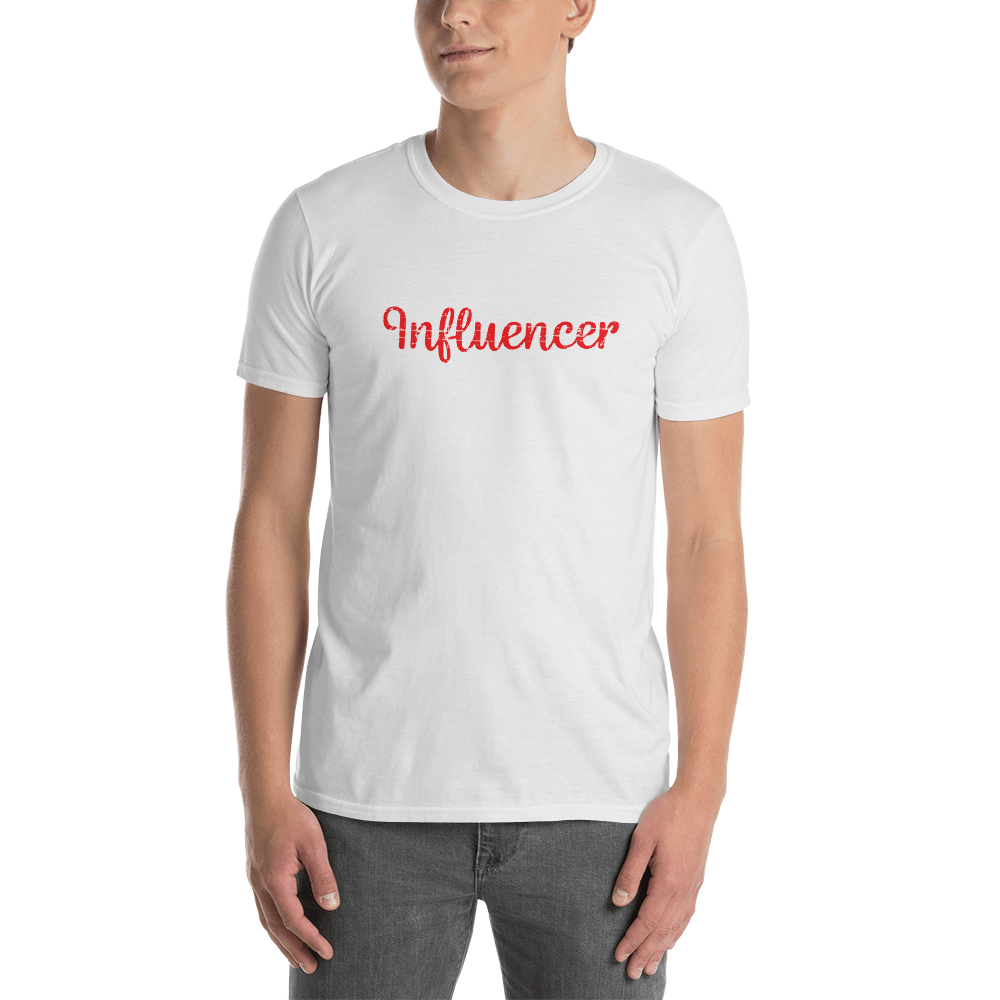 Influencer0180 Gildan 64000 Unisex Softstyle T-Shirt with Tear Away Label