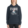 Its Coffee Time006 Bella + Canvas 3719 Unisex Fleece Pullover Hoodie Soft and Comfy