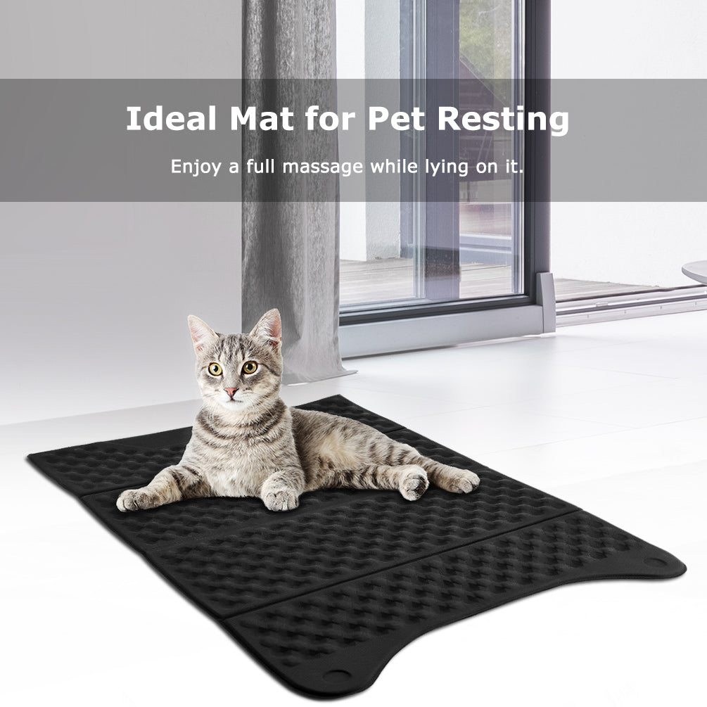 scatter control litter mat