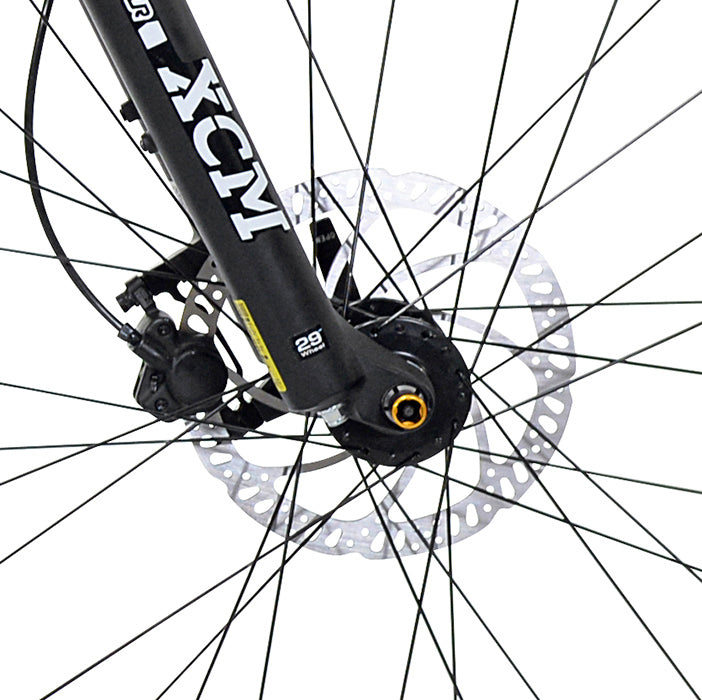 Front & rear mechanical disc brakes