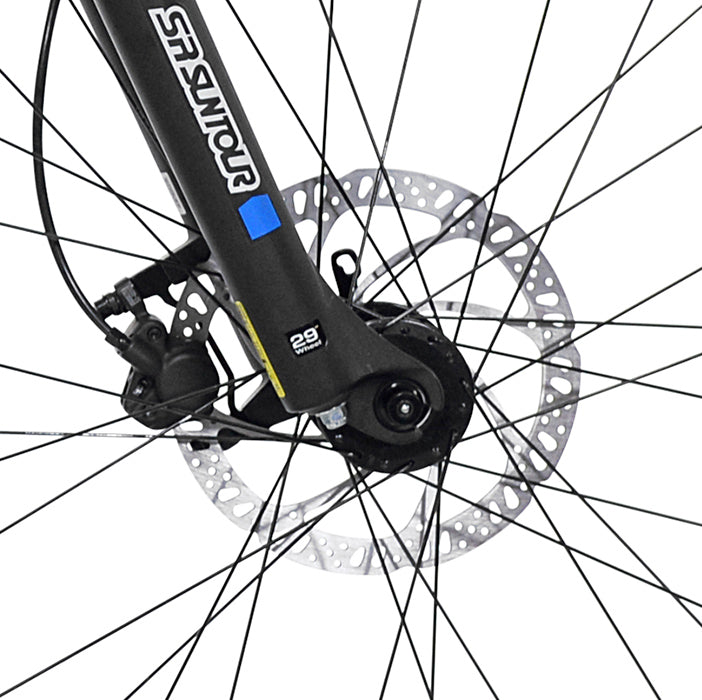 Front & rear mechanical disc brakes