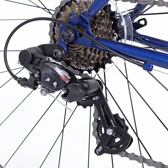 14 Speed Shimano Tourney Drivetrain