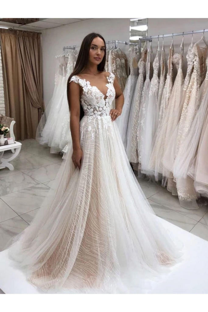 a line wedding dresses