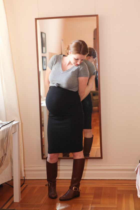 Megan Nielsen MN1008 Ruched Maternity Skirt