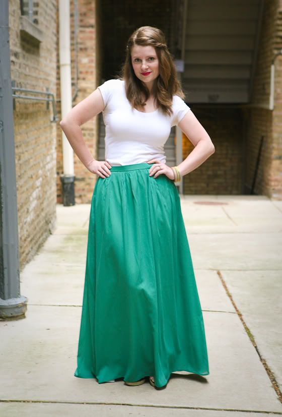 SEWN : SILK MAXI SKIRT – True Bias