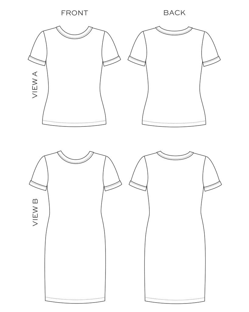 Rio Ringer T-Shirt & Dress – True Bias