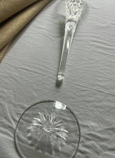 Broken Crystal Glassware for repair