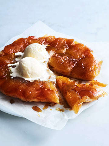 APPLE AND VANILLA TARTE TATIN - Lange Estate Winery Easter Menu