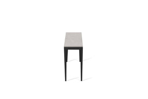 Clamshell Slim Console Table Matte Black