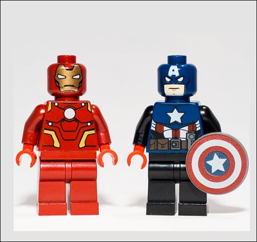 2012 New York Toy Fair Iron Man & Captain America