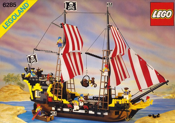 LEGO Black Seas Barracuda 6285 Box