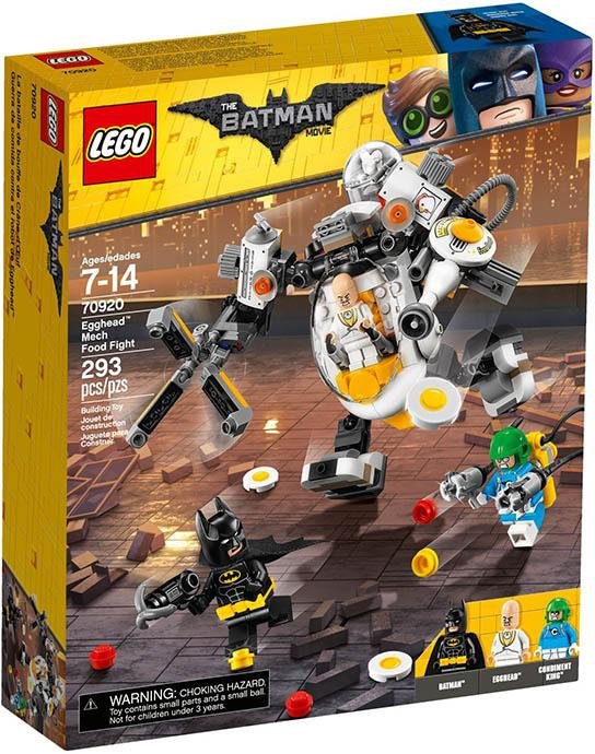 The LEGO Batman Movie 70920 Egghead Mech Food Fight - Brick Store NZ