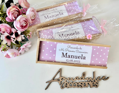 Velas personalizadas (minimo 10 ud) – Aguadulce accesories