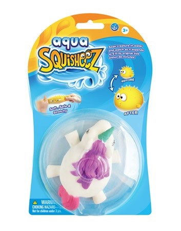 Aqua Squisheez Unicorn Narwhal Gifts