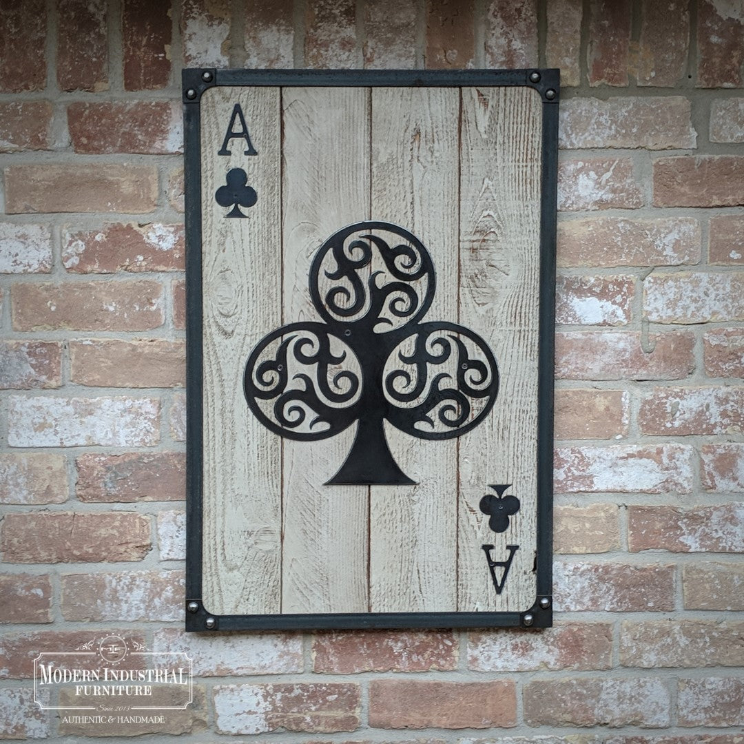 Ace of Clubs Wall Art