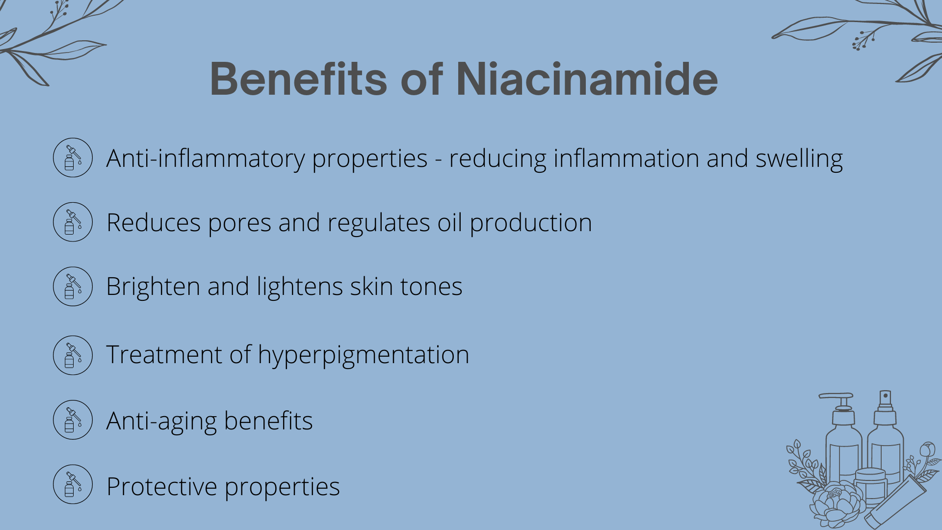 Niacinamide Benefits