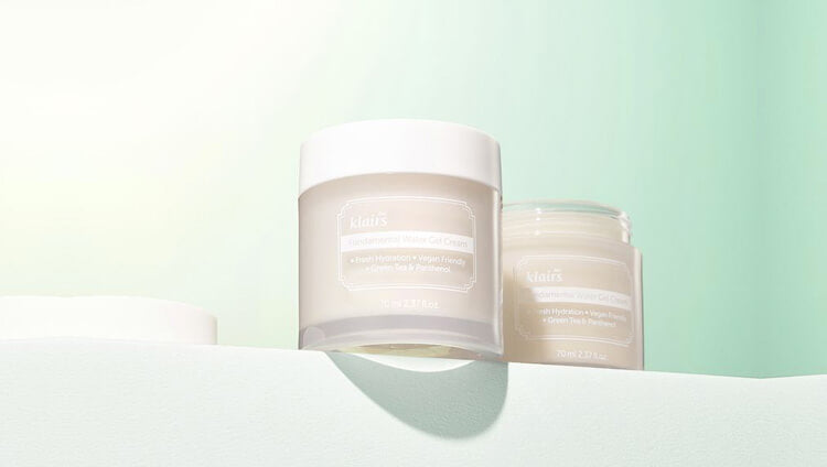 KLAIRS Fundamental Water Gel Cream BONIIK Best Korean Beauty Skincare Makeup in Australia