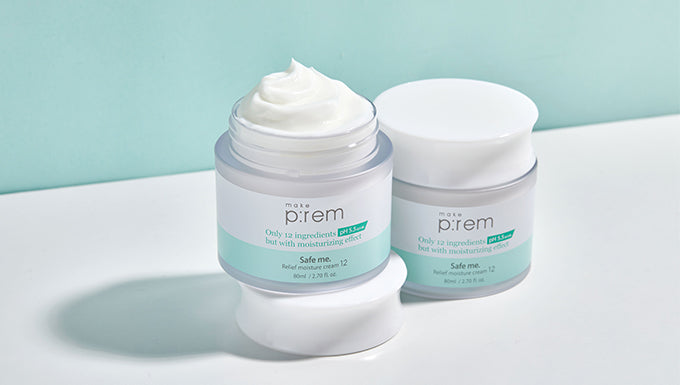 MAKE P:REM Safe Me Relief Moisture Cream | BONIIK Best Korean Beauty Skincare in Australia