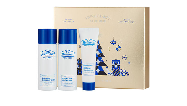 THE FACE SHOP Dr. Belmeur Advanced Cica Holiday Travel Kit | Holiday sets | BONIIK