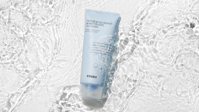 COSRX Hydrium Triple Hyaluronic Moisturizing Cleanser | BONIIK Best Korean Beauty Skincare Makeup Store in Australia
