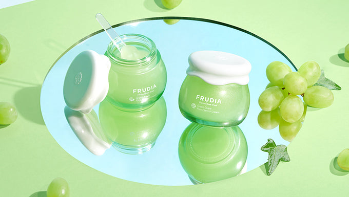 FRUDIA Green Grape Pore Control Cream | BONIIK Best Korean Beauty Skincare Makeup Store in Australia