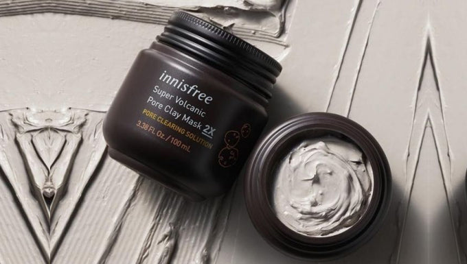 INNISFREE Super Volcanic Pore Clay Mask 2x | BONIIK Best Korean Beauty Skincare Makeup Store in Australia