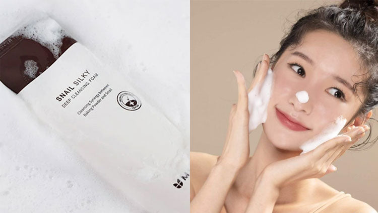 MIZON Snail Silky Deep Cleansing Foam | BONIIK Best Korean Beauty Skincare Makeup Store in Australia
