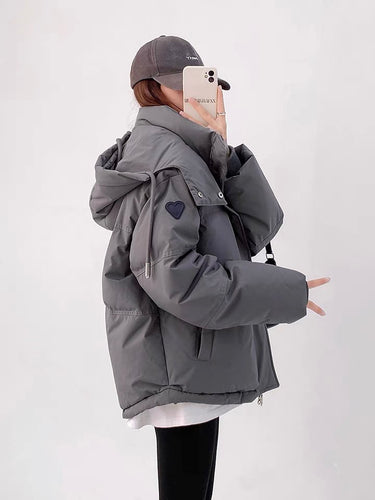 Korean Style Beige Padded Puffer Winter Jacket For Women Casual Pink Parka  Pink Puffer Coat, Ropa Mujer Invierno Clothes 201210 From Bai04, $51.17
