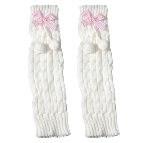 Kawaii Y2K Aesthetic Japanese Gyaru Fashion Faux Fur Leg Warmers – The  Kawaii Factory