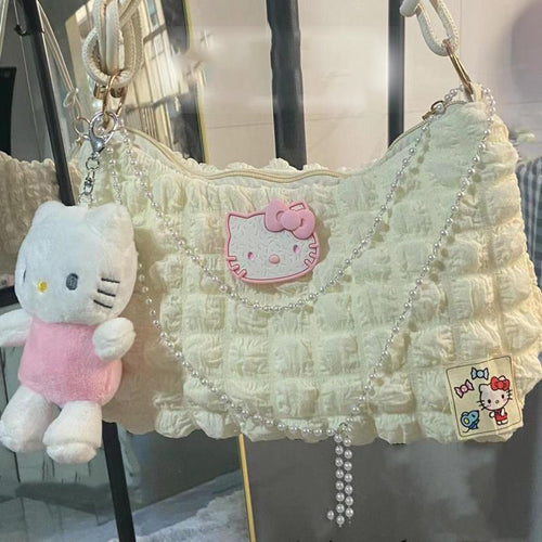 Anime Kawaii Hello Kitty y2k Bag Plush Shoulder Bag Hot Girl