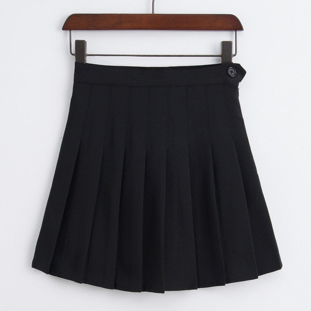 Harajuku Pleated Tennis Skirt – The Kawaii Factory