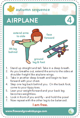 Airplane Yoga Pose