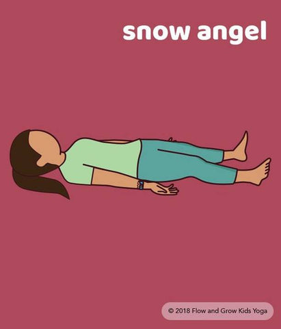 Snow Angel Pose