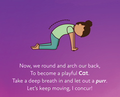 cat pose yoga