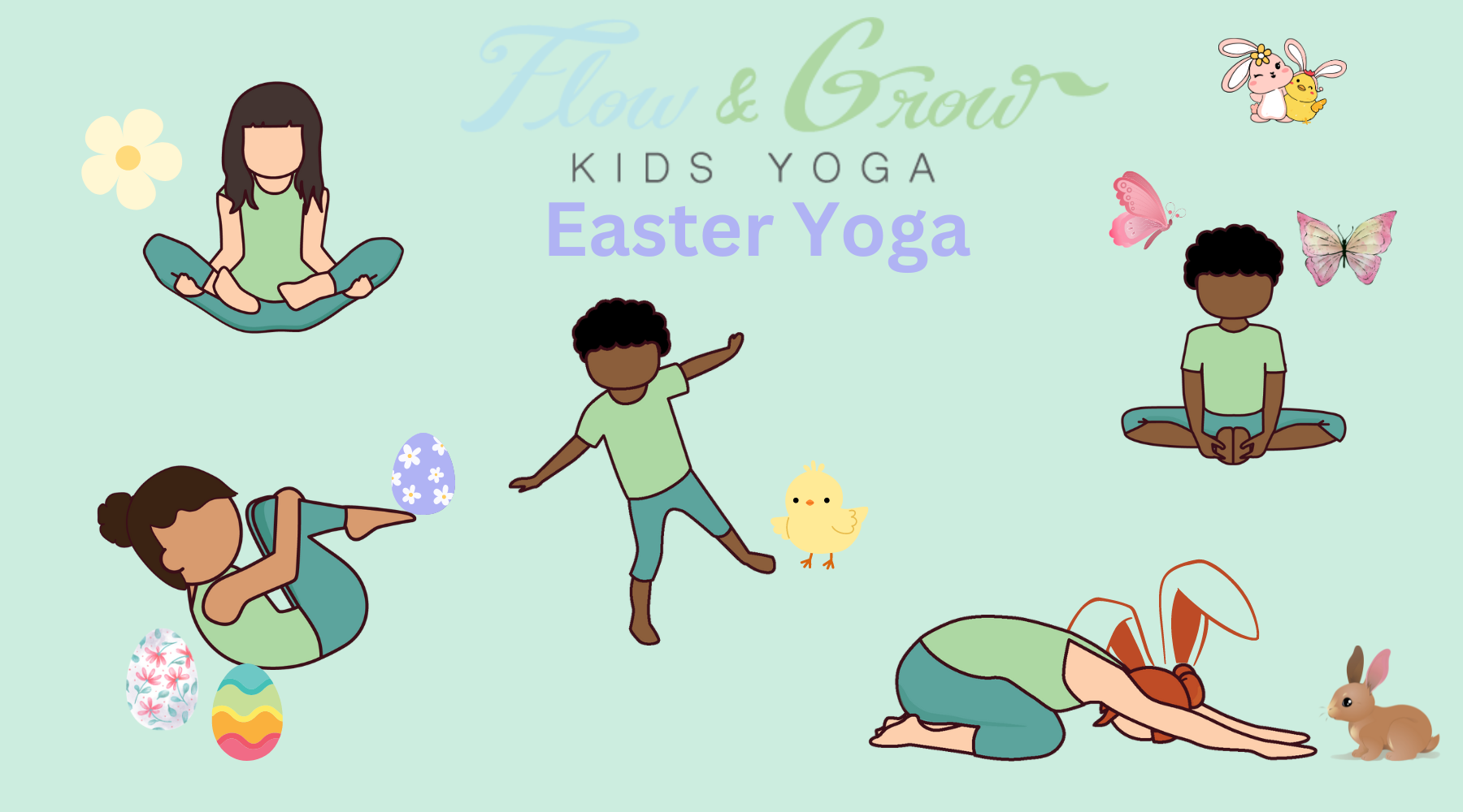 Easter Yoga Poses for Kids
