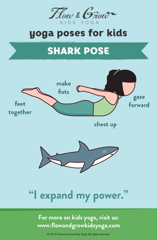 Shark Poses for Kids