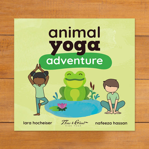 yoga animal adventure book cover