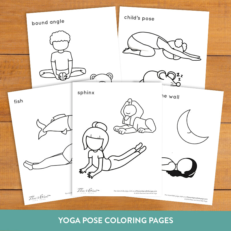 Yoga Poses Stickers for Sale | Redbubble