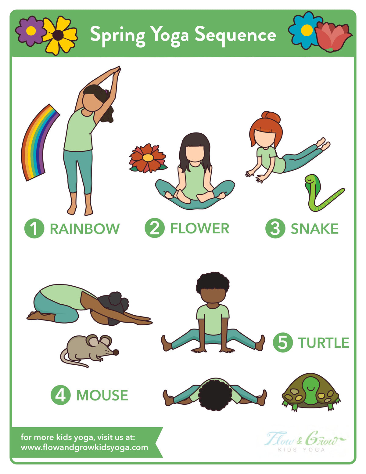 Ocean Kids Yoga Games and Activities Set, Coloring Pages, Spinner Game,  Dice Game, Task Cards, Pose Cards, Diverse Clip Art, PDF Download 