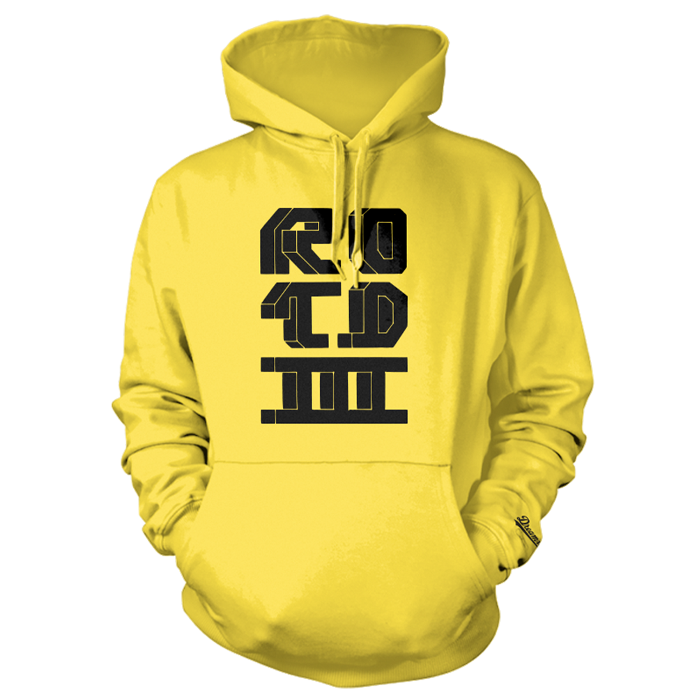 yellow revenge hoodie