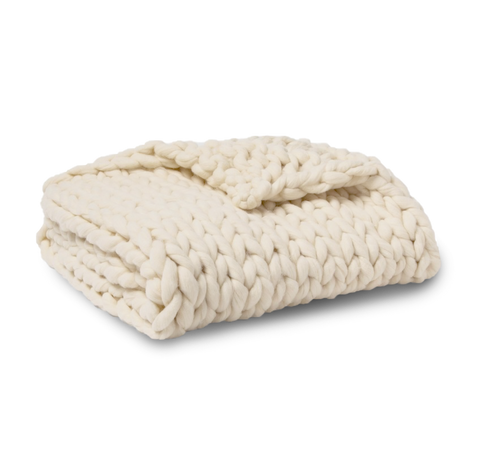 The Aventa - Thick Knitted Blanket – aventaelements