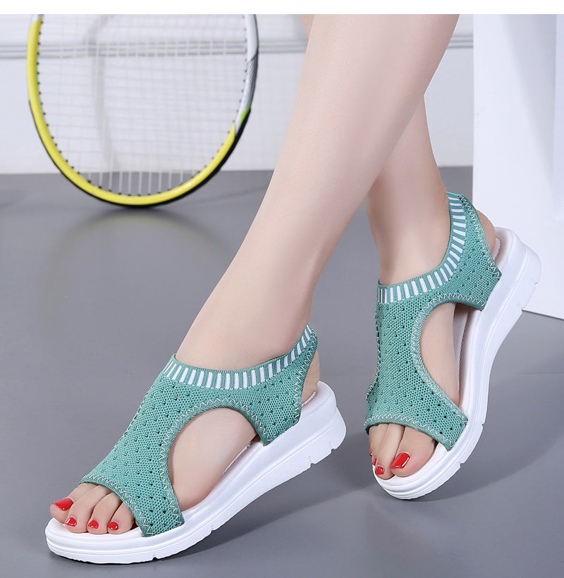 2023 Women Comfy Breathable Mesh Elastic Walking Shoes