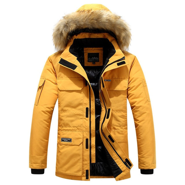 Yokest Mid-Long Winter Men Casual Warm Jacket(Buy 2 Get 10% off, 3 Get