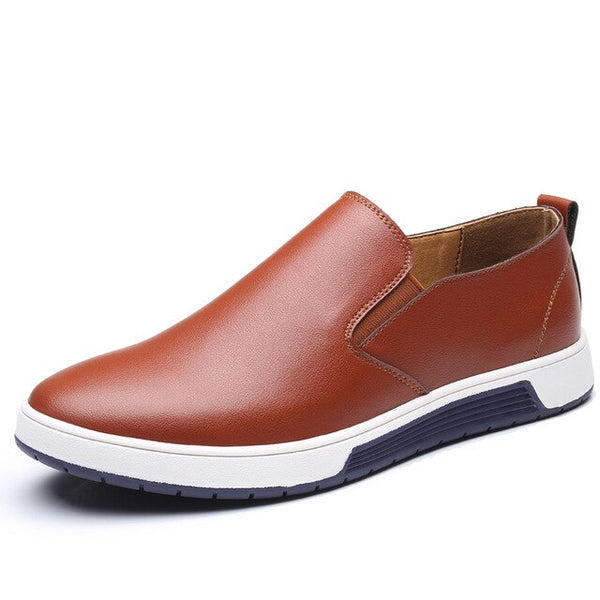 Casual Men's England Trend Breathable Leather Shoes – Yokest